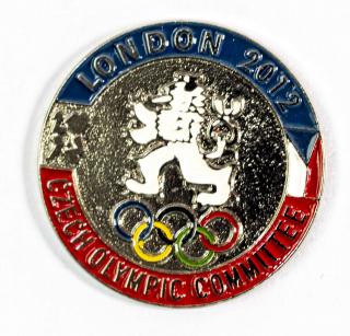 Odznak Czech olympic committee, London, 2012