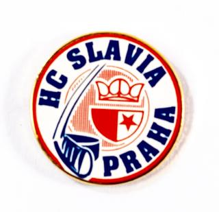 Odznak HC Slavia, původní logo extraliga