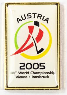 Odznak MS hokej 2005 Austria - Vienna