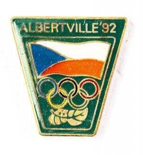 Odznak - Olympic, Albertville, 1992