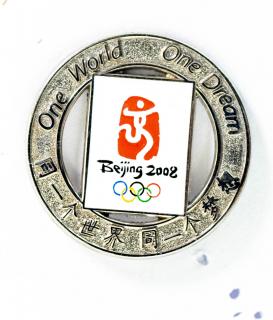 Odznak - Olympic, Beijing 2008, One World - One Dream