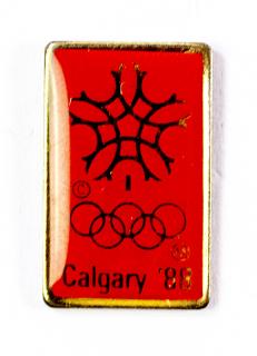 Odznak - Olympic, Calgary, 1988