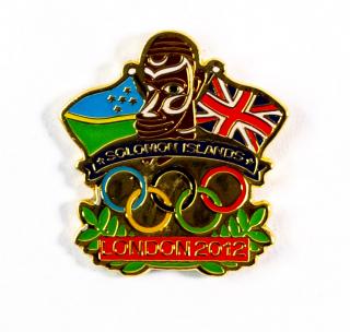 Odznak - Olympic, London 2012, Solomon Islands