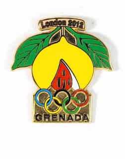 Odznak - Olympic, London, 2012, team Grenada