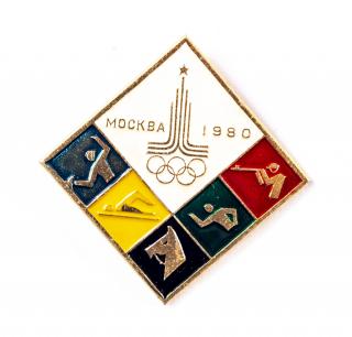 Odznak Olympic, Moscow, 1980 velký