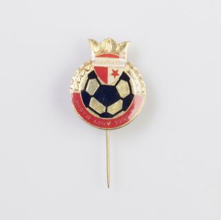 Odznak SLAVIA PRAHA Mistr ligy 1995 1996  RED
