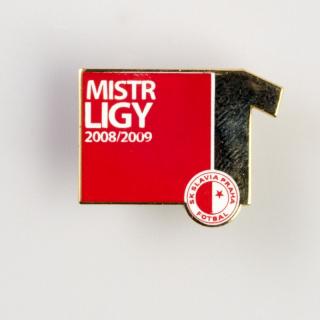 Odznak Slavia Praha Mistr ligy 2008 2009