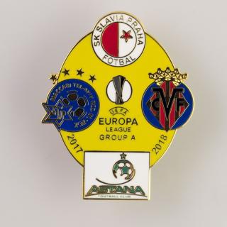 Odznak smalt Europa league 2017 2018 Group A YEL