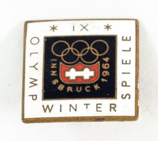 Odznak smalt,IX.  OH , Innsbruck, 1964