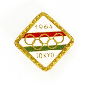 Odznak smalt, OH Tokyo, 1964