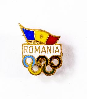 Odznak smalt, Olympic, Romania
