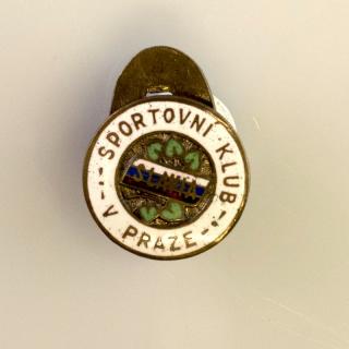 Odznak smalt Slavia- Sportovní klub v Praze II