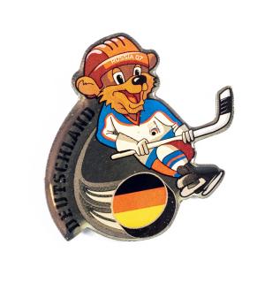 Odznak team Deutschland, hokej WCH Russia,  2007