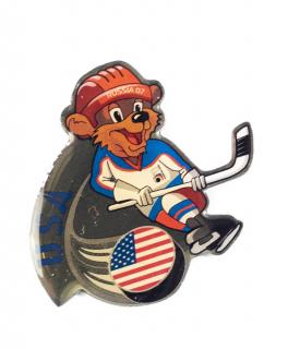 Odznak team USA, hokej WCH Russia,  2007