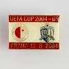 Odznak UEFA CUP Dinamo Tbilisi  vs Slavia 2004 2005 Red