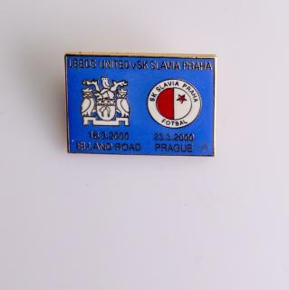 Odznak UEFA Leeds United  vs Slavia Praha  2000