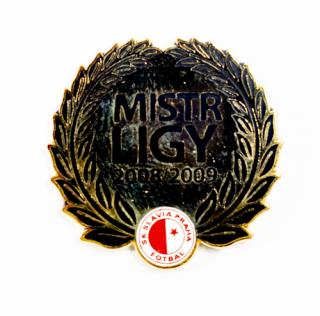 Odznak vavříny  Mistr ligy Slavia Praha 2008/2009