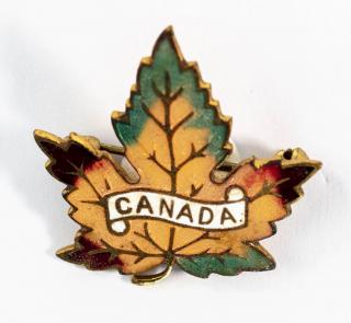 Odznak velký  -  Javorový list, Canada