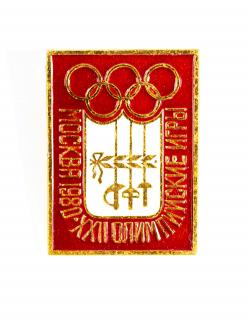 Odznak  XXII.OH 1980, Moskva, šavle