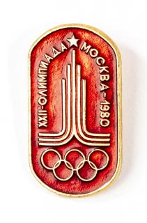 Odznak  XXII.OH 1980, Moskva