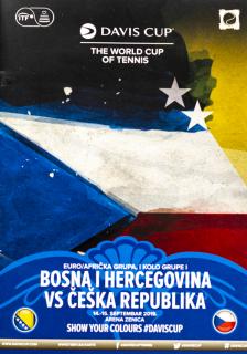 Official Program Davis Cup, Bosna i Hercegovina v. Czech rep., 2019
