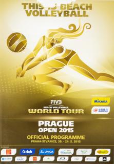 Official program, FIVB, beach volleyball, WT, 2015