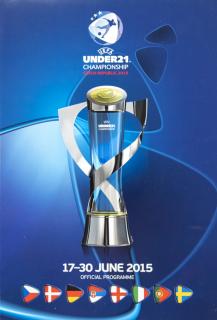 Official programme, Under 21, EUFA, Czech. rep., 2015