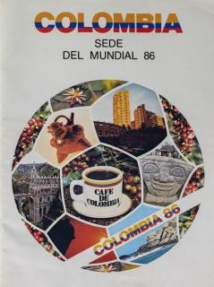 Officiální průvodce Colombia, sede del Mundal, 1986
