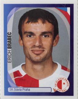 Officialní samolepka Champions league 2007/08, Panini, Slavia E.Brabec, 524