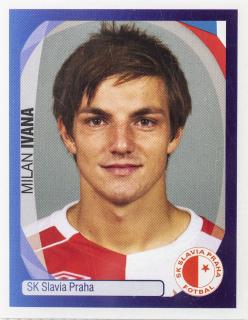 Officialní samolepka Champions league 2007/08, Panini, Slavia M.Ivana, 534