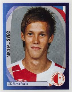 Officialní samolepka Champions league 2007/08, Panini, Slavia M.Švec, 529