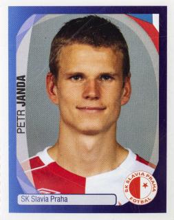 Officialní samolepka Champions league 2007/08, Panini, Slavia P.Janda, 535