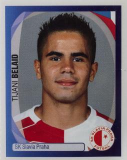 Officialní samolepka Champions league 2007/08, Panini, Slavia T.Belaid, 526