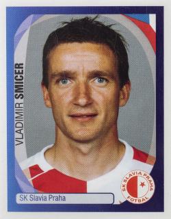 Officialní samolepka Champions league 2007/08, Panini, Slavia V.Šmicer, 530