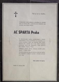 Parte AC Sparta Praha, 1975