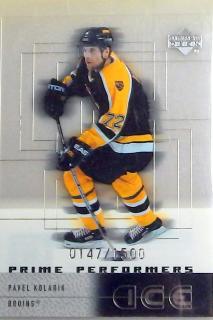 Pavel Kolařík Boston Bruins 1999  hokejová kartička