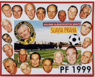 PF 1999, Slavia Praha , galerie Slávistických hráčů