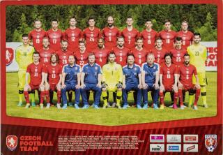Plakát, malý formát, Czech football (jedná se o kopanou) team
