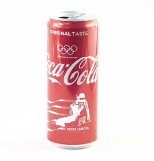 Plechovka Coca Cola, Olympijské edice, Ester Ledecká, Snowboard, 2018