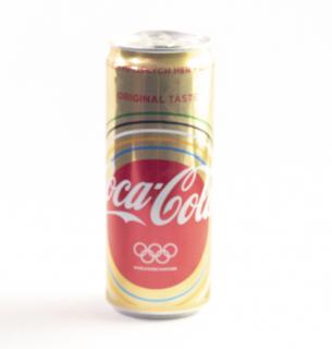Plechovka Coca Cola, Olympijské edice, Gold, 2018