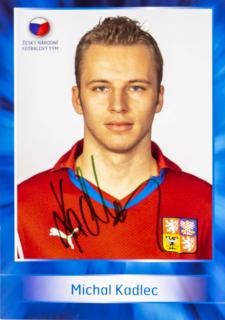 Podpisová karta, Michal Kadlec, Czech republic, autogram II