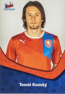 Podpisová karta, Tomáš Rosický, Czech national Football team