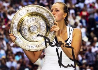 Podpisová karta, Vítěz Wimbledonu 2011, Petra Kvitová, 2011, podpis