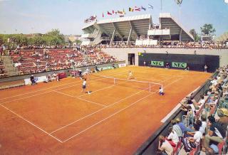 Pohlednice  Centrální tenisový dvorec, 1986 V