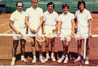 Pohlednice Davis Cup team 1973