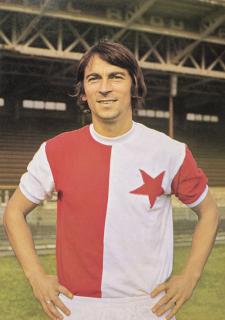 Pohlednice  - František Cipro - Slavia Praha, 1978
