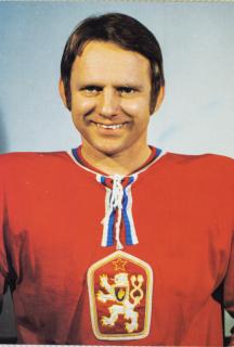 Pohlednice hokejista Oldřich Machač, ČSSR