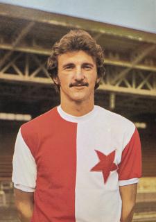 Pohlednice - Josef Frydrych - Slavia Praha, 1978