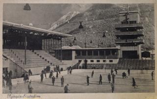 Pohlednice  Olympia Eisstadion, Garmisch 1936