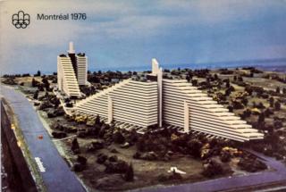Pohlednice olympijská vesnice Montreal, 1976